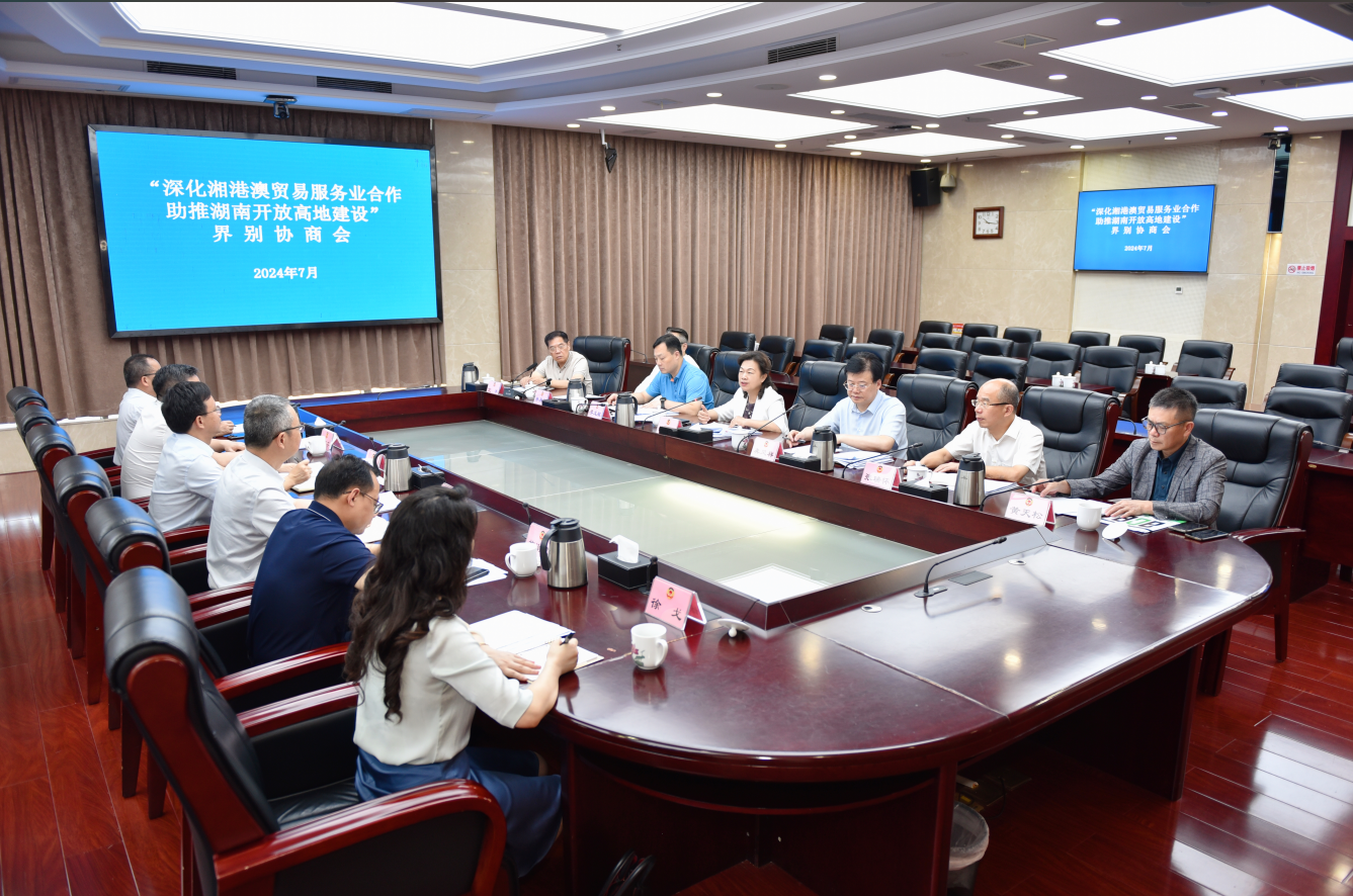 北冰建言：以科技合作為抓手，助推湘港澳服務(wù)貿(mào)易發(fā)展